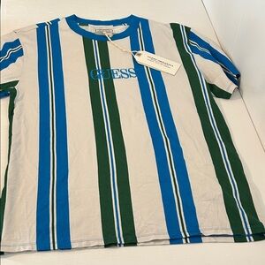 Guess stripe tee new small